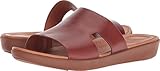 FitFlop H-Bar Slide Sandals Cognac 9 M