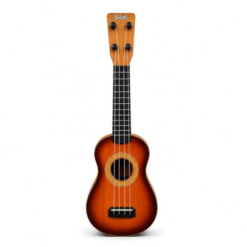 Ukulele Infantil Violão Infantil de Plástico Instrumento Musical Educativo para Crianças