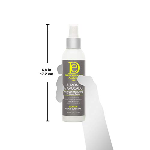 Design Essentials Almond Avocado Antifrizz Moisturizing Finishing Spray 6 oz
