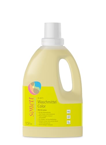 Sonett Detergent Colour Mint & Lemon 1.5 Litres