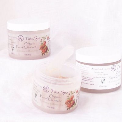 Trs Spa Rose Face Cleanser | Organic | Naturally exfoliating & moisturizing