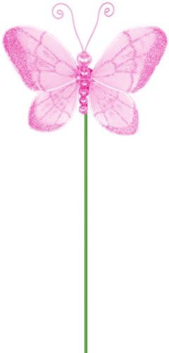 Enimay Girls Party Decor Baby Shower Birthday Butterfly Bouquet Garden Patio Pink One Size