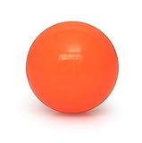 Home of Poi Single HoP 3 1/8 Inch (80mm) Contact Juggling Ball - Orange