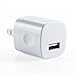 Spark Electronics 234980 Universal USB Port Colors USB AC/DC Power Adapter Home Wall Charger Plug with Easy Grip for iPhone 7/7 Plus 6/6 Plus Samsung Galaxy S5 S4 S3?, White¡­