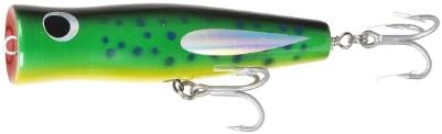 GQSport Wdp1grn Deluxe Gt Wooden Fishing Popper Lures 8.50in/8.60oz X 1 Pc