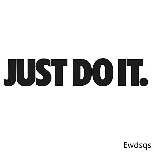 Ewdsqs Just do it Wall Decal Gym Fitness Wall Stickers Motivational