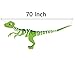 Dinosaur Happy Birthday Banner – Dinosaur Party Supplies favors Decorations and 15 pack of Green balloons
