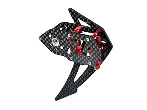 Microheli Carbon Fiber Tail Gear Case (RED) - WALKERA Master CP