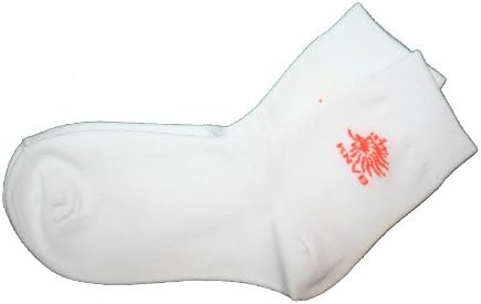 Netherlands Holland White Soccer World Cup KNVB Orange Logo Flag Dress Socks Size 9-13 .. New