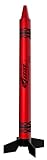 Estes Rocket Crayon Model Rocket Kit, Red