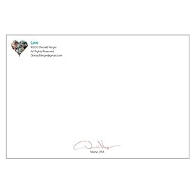 Sea Glass Hearts Postcard Variety Pack. Number 1 in the Series. 4x6, 2 of Each. Best for Birthday Cards, Thank You Notes… 31P XBdGudL