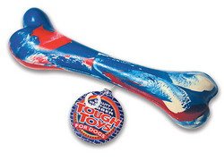 Happy pet Tough Toy Rubber Bone 20cm (8")