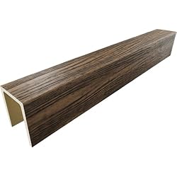 Ekena Millwork 7 1/2"W x 7 1/2"H x 144"L 3-Sided