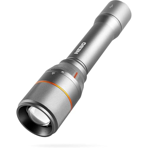 NEBO DAVINCI 3500 Flashlight | 3,500 Lumens, 20 Hour Run Time, Rechargeable, Wa…