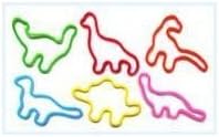Dinosaur Shaped Rubber Silly Bands Glow in the Dark