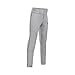 Under Armour Boys' Clean Up Piped Baseball Pants, Baseball Gray /Black, Youth Large