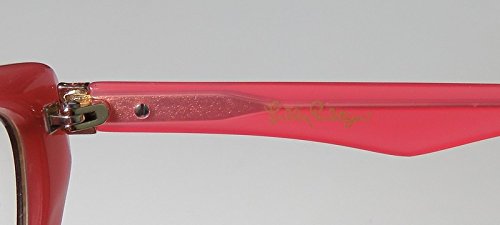 LILLY PULITZER Eyeglasses TAVI Havana Orange 49MM