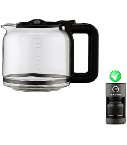 Amazon.com: 12-Cup Replacement Glass Coffee Carafe for Cuisinart