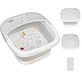 Foot Spa, LCRUNONE Heated Electric Foot Bath with