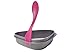 Light My Fire 6-Piece BPA-Free Lunch Kit with Plate, Bowl, Storage Boxes and Spork, Fuchsia