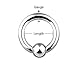 BodyJ4You 120PC Body Piercing Jewelry Aftercare Dead Sea Salt 14G 16G Belly Ring Tongue Nose Tragus Lip Eyebrow Steel
