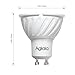 Aglaia GU10 LED Bulbs 4W, 32W Incandescent Equivalent, LED Spotlights with 3000K Warm White and 340LM, Pack of 4 Units