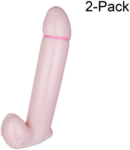 2-Pack 90cm Inflatable Blow Up Willy Girl Nights Out Party Novelty Fun Gift
