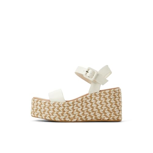 Call It Spring Women's Memphis Wedge Sandals, Ice, 7.5