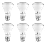 Hyperikon BR20 LED Bulb Dimmable, 8W (50W Equivalent), 3000K (Soft White Glow), CRI 90+, Wide Flood Light Bulb, Medium Base (E26), UL & ENERGY STAR - Great for Kitchen, Family Room, Bathroom (6 Pack)