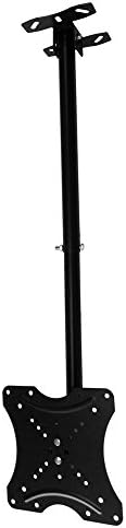 Henxlco Flat TV Ceiling Wall Mount Bracket 23~42" Tilt, Height Adjustable 360 Degree Rotation Compatible With LCD LED Plasma TV Flat Panel Displays, VESA 200/200x100