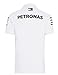 Mercedes AMG Petronas F1 Mens White Polo 2018 L