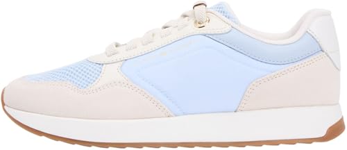 TH Chic Eva Runner Mesh FW0FW09465 Low Top, Azul (Breezy Blue/Soft Cream), 6