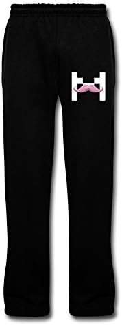 MJMY Men's Markiplier Warfstache Logo Running Pants M