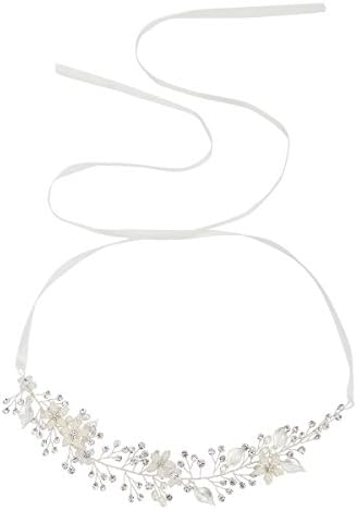 Bridal Vintage Crystal Pearl Vine Hairbands Wedding Hair Accessories