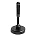 HDTV Antenna - August DTA240 - Indoor/Outdoor Portable Digital Aerial with Magnetic Base 6.5 feet Coax Cable 50 Miles Range