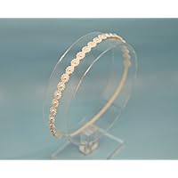 Petite Ivory Pearl Elastic Halo Headband