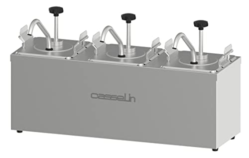 CASSELIN Bomba de salsa neutral triple