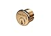 Medeco 100200 BiLevel 1-1/8″ Mortise Cylinder (Bright Brass)