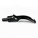 OLD FOX Tobacco Pipe Stem Replacement Black Bent Saddle Mouthpiece Fit 3mm Filters BE0061