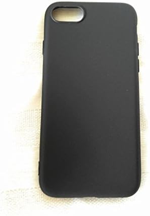 SayDera's phone cases fit iphone 7 plain Matte color (Black)