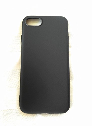SayDera's phone cases fit iphone 7 plain Matte color (Black)