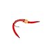 The Fly Fishing Place San Juan Worm Trout Fly Assortment, 12 Wet Nymph Flies, Hook Size 10, 4 Patterns