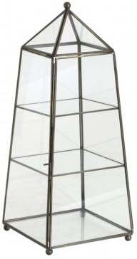 Diseño Caja decorativa 20 x 20 x 47 cm Tower Cristal: Amazon.es: Hogar