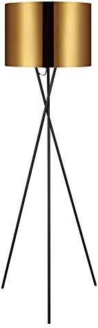 Versanora Cara Floor Lamp Reading Light For Living Room Bedroom gold