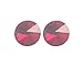ChangJin One BOX of 120PCS Mixed colors and Sizes Point Back Crystals Rhinestone Glass Rivoli Stone W/Container