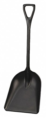 Hygienic Shovel, 14 In. W, Black