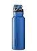 AVEX FreeFlow Stainless Autoseal Water Bottle, Deep Blue, 1200ml/40 oz