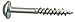 Kreg SML-HL125-500ct Pocket Hole Screws 1-1/4-Inch #7 Hi-Lo Washer-Head #2 Square Drive