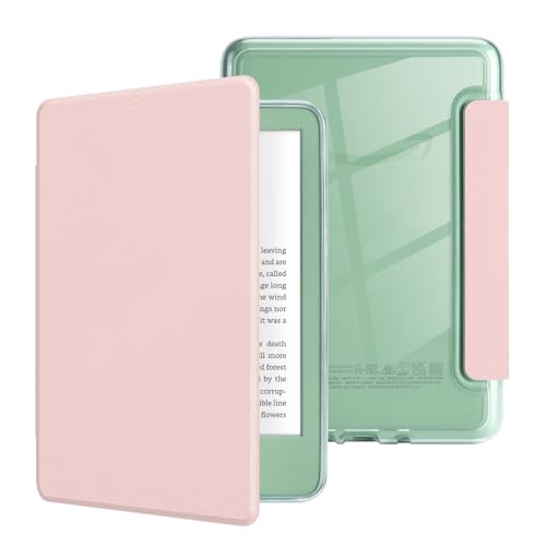 MOROCK Case for All-New Kindle 11th Generation (2024/2022), Pink | Lightweight PU Leather | Auto Sleep/Wake | Compatible with Kindle 11th Generation 2024/2022 Release