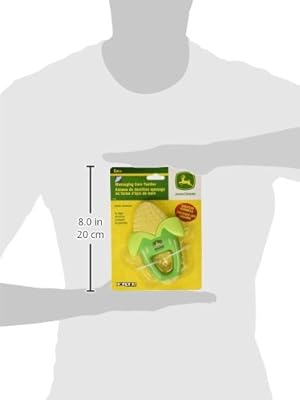 the first years john deere massaging corn teether